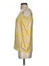 Hunter Dixon Animal Print Yellow Tank Top Size 2 - photo 5