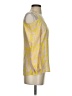 Hunter Dixon Animal Print Yellow Tank Top Size 2 - photo 4