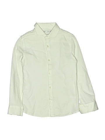 Zara Kids Long Sleeve Button-Down Shirt (view 1)