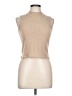 Blue Rain Tan Short Sleeve Turtleneck Size L - photo 1