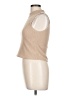 Blue Rain Tan Short Sleeve Turtleneck Size L - photo 5