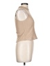 Blue Rain Tan Short Sleeve Turtleneck Size L - photo 4