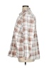 Riders by Lee 100% Polyester Plaid Ivory Long Sleeve Blouse Size 1X - photo 5