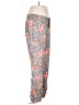 Boston Proper Print Gray Pink Casual Pants Size 10 - photo 4