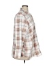 Riders by Lee 100% Polyester Plaid Ivory Long Sleeve Blouse Size 1X - photo 4