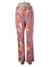 Harold's Paisley Pink Casual Pants Size 6 - photo 1