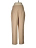 Primark 100% Polyester Solid Tan Dress Pants Size 8 - photo 2