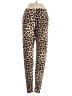 Shein Animal Print Gold Casual Pants Size 4 - photo 1
