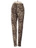 Shein Animal Print Gold Casual Pants Size 4 - photo 2