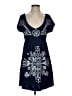 Venus Graphic Blue Casual Dress Size S - photo 1