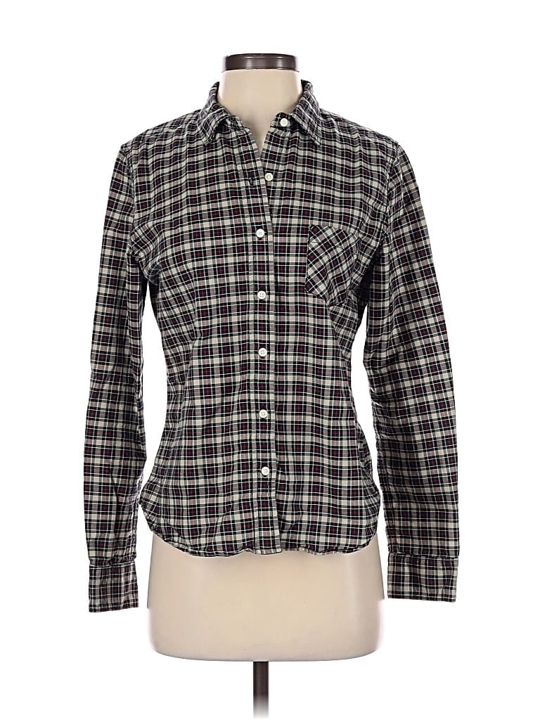 Pre-owned Polo Ralph Lauren Long Sleeve Button Down Shirt In Black