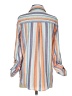 Unbranded Stripes Orange Long Sleeve Blouse Size S - photo 2