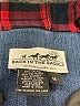 Back In The Saddle Plaid Blue Denim Jacket Size M - photo 6