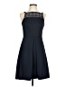 Shoshanna 100% Polyester Argyle Blue Cocktail Dress Size 0 - photo 1