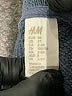 H&M 100% Polyester Chevron-herringbone Gray Jacket Size 3T - photo 3