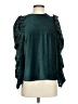 THML Teal Blue 3/4 Sleeve Blouse Size S - photo 1