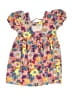 Unbranded 100% Polyester Print Yellow Pink Dress Size 6 - photo 2