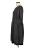 Gap Solid Gray Casual Dress Size L - photo 5