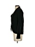 Coldwater Creek Chevron-herringbone Black Blazer Size S - photo 5