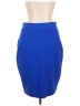 Attention Solid Blue Formal Skirt Size L - photo 1