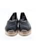 Prada Linea Rossa Black Gray Leather Espadrilles Size EU 35 1/2 - photo 2