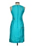 Talbots Teal Blue Cocktail Dress Size 2 - photo 2