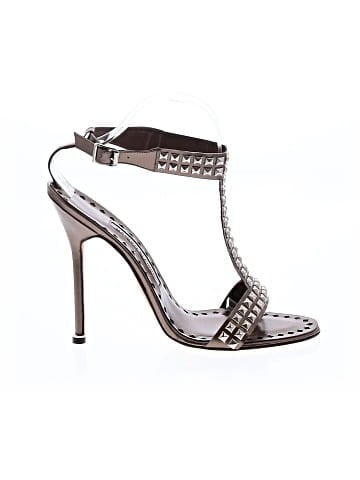 Manolo Blahnik Studded Heels (view 1)