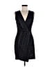 BCBGMAXAZRIA 100% Polyester Argyle Black Cocktail Dress Size S - photo 1