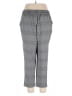 Worthington Plaid Gray Casual Pants Size 14 - photo 2