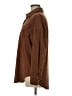 Unbranded 100% Polyester Solid Brown Tan Long Sleeve Blouse Size M - photo 5