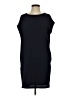 OVI 100% Polyester Solid Black Blue Casual Dress Size S - photo 1