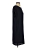 OVI 100% Polyester Solid Black Blue Casual Dress Size S - photo 4