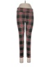 J.Crew Plaid Black Leggings Size L - photo 1