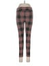 J.Crew Plaid Black Leggings Size L - photo 2