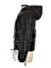 Boohoo 100% Polyester Solid Black Snow Jacket Size M - photo 5