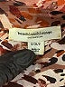 BeachLunchLounge Animal Print Brown Long Sleeve Blouse Size S - photo 7