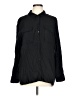 Vince Camuto Solid Black Long Sleeve Button-Down Shirt Size L - photo 1