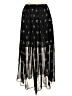 Club Monaco 100% Polyester Graphic Black Casual Skirt Size 2 - photo 1