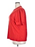 Unbranded Red Short Sleeve Blouse Size XXL - photo 5