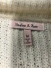 Harlow & Rose 100% Polyester Ivory Pullover Sweater Size M - photo 7