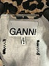 Ganni 100% Cotton Animal Print Gold Denim Jacket Size EU 36 / US 6 - photo 6