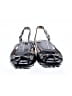 Tod's Black Leather Flats Size 7 1/2 - photo 2