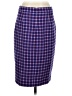 J.Crew Plaid Purple Formal Skirt Size 2 - photo 2