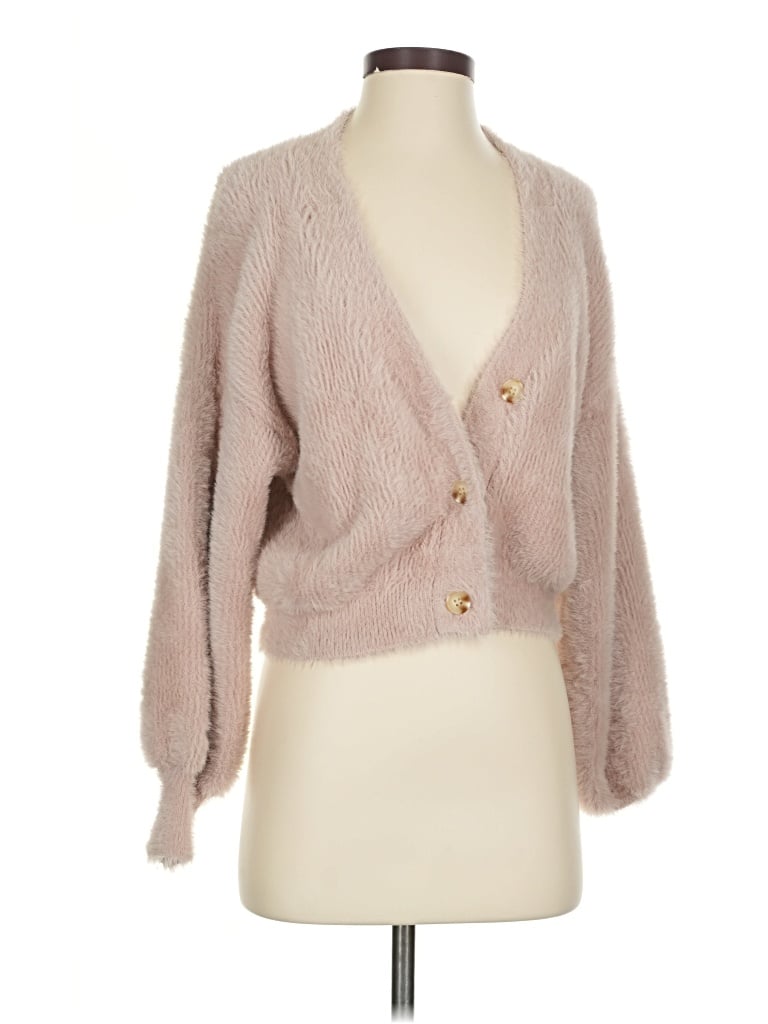 Pre-owned Rylee + Cru Cardigan Sweater In Pink