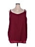 Lane Bryant 100% Polyester Burgundy Tank Top Size 26 - photo 1