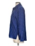 MICHAEL Michael Kors 100% Polyester Polka Dots Blue Long Sleeve Blouse Size M - photo 5