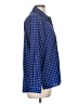 MICHAEL Michael Kors 100% Polyester Polka Dots Blue Long Sleeve Blouse Size M - photo 4