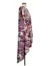 Cha Cha Vente 100% Polyester Paisley Purple Casual Dress Size L - photo 4