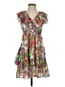 Roller Rabbit 100% Polyester Paisley Pink Cocktail Dress Size XS - photo 1