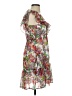 Roller Rabbit 100% Polyester Paisley Pink Cocktail Dress Size XS - photo 4